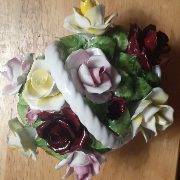 H B Radnor bone China Flower Basket - Picture 7 of 8